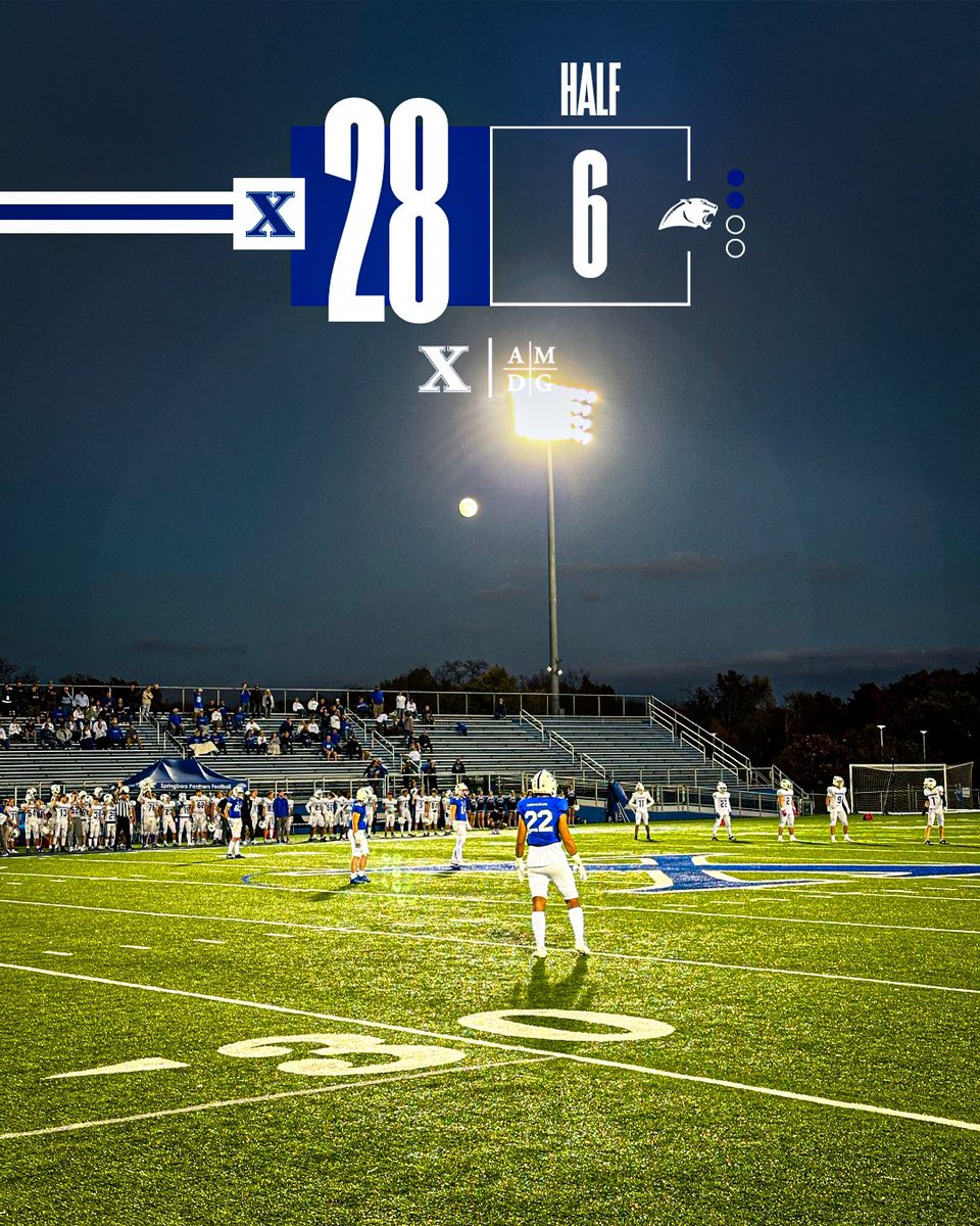 StXFB's tweet photo. Bombers lead with one half to go.

#GoBombers | #AMDG https://t.co/fO4rO0ywun