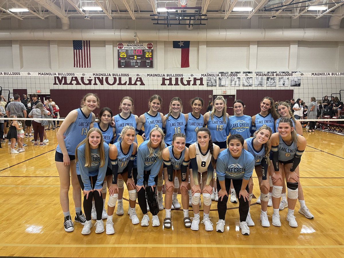Lake Creek Volleyball Club (@lakecreekvbclub) on Twitter photo YOUR LAKE CREEK LIONS ARE PLAYOFF BOUND!
Way to go Lions 🦁🏐
<a href="/lakecreekvb/">Lake Creek Volleyball</a> <a href="/LakeCreekHS/">Lake Creek High School</a> <a href="/ConroeSports/">The Courier Sports</a> YOUR LAKE CREEK LIONS ARE PLAYOFF BOUND!
Way to go Lions 🦁🏐
<a href="/lakecreekvb/">Lake Creek Volleyball</a> <a href="/LakeCreekHS/">Lake Creek High School</a> <a href="/ConroeSports/">The Courier Sports</a>
