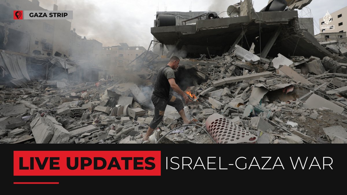 Israeli heavy bombardment of Gaza continues amid an almost total communications blackout in the besieged enclave. 🔴 Follow our LIVE coverage: aje.io/gmdrrl