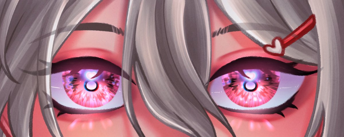 eye banner gift for my best friend and favorite person <a href="/akatofuu/">tofu ᜊﬞﬞ 𓈒𓏸</a> follow her for banger art btw