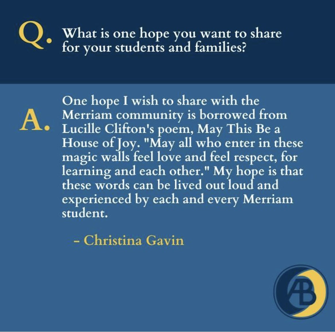Christina Gavin tweet media