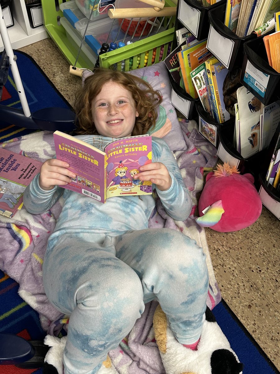 One of my favorite days of the school year…All Hallow’s Read! #love2read #pjday #readallday #ALLIN #relationships #sceslearners