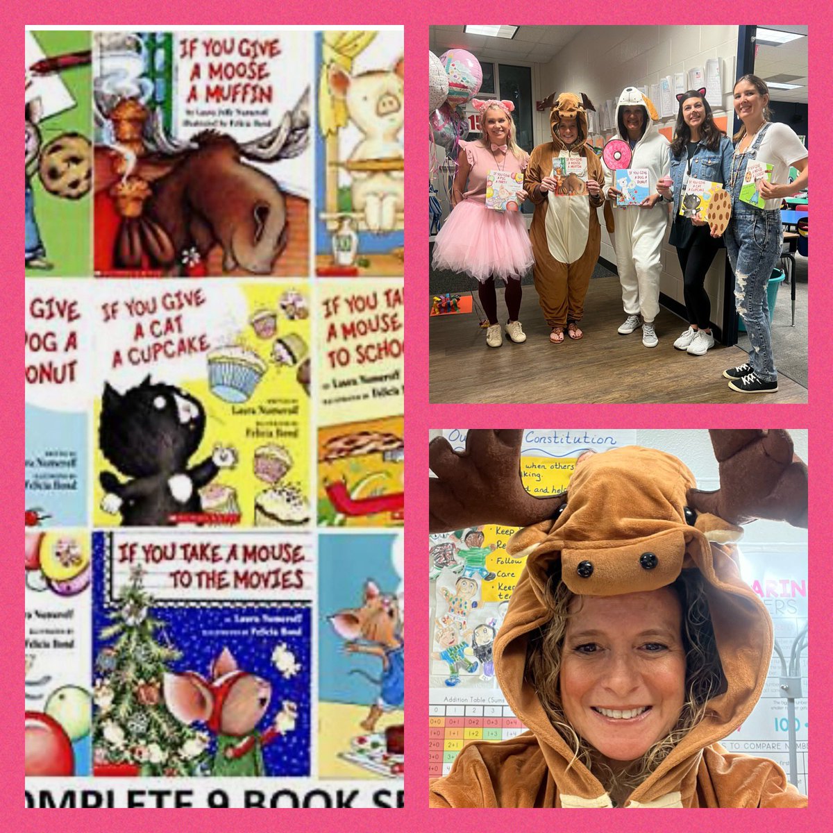 MsBlackshear143's tweet photo. Our second grade students think we are “aMoosing”  We had a blast during our DWE book character parade today. @HumbleISD_DWE https://t.co/ACKjrX9App