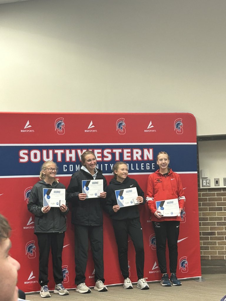 Freshman Amber Homan walks away with Second Team All-Conference and Second Team All-Region Honors!