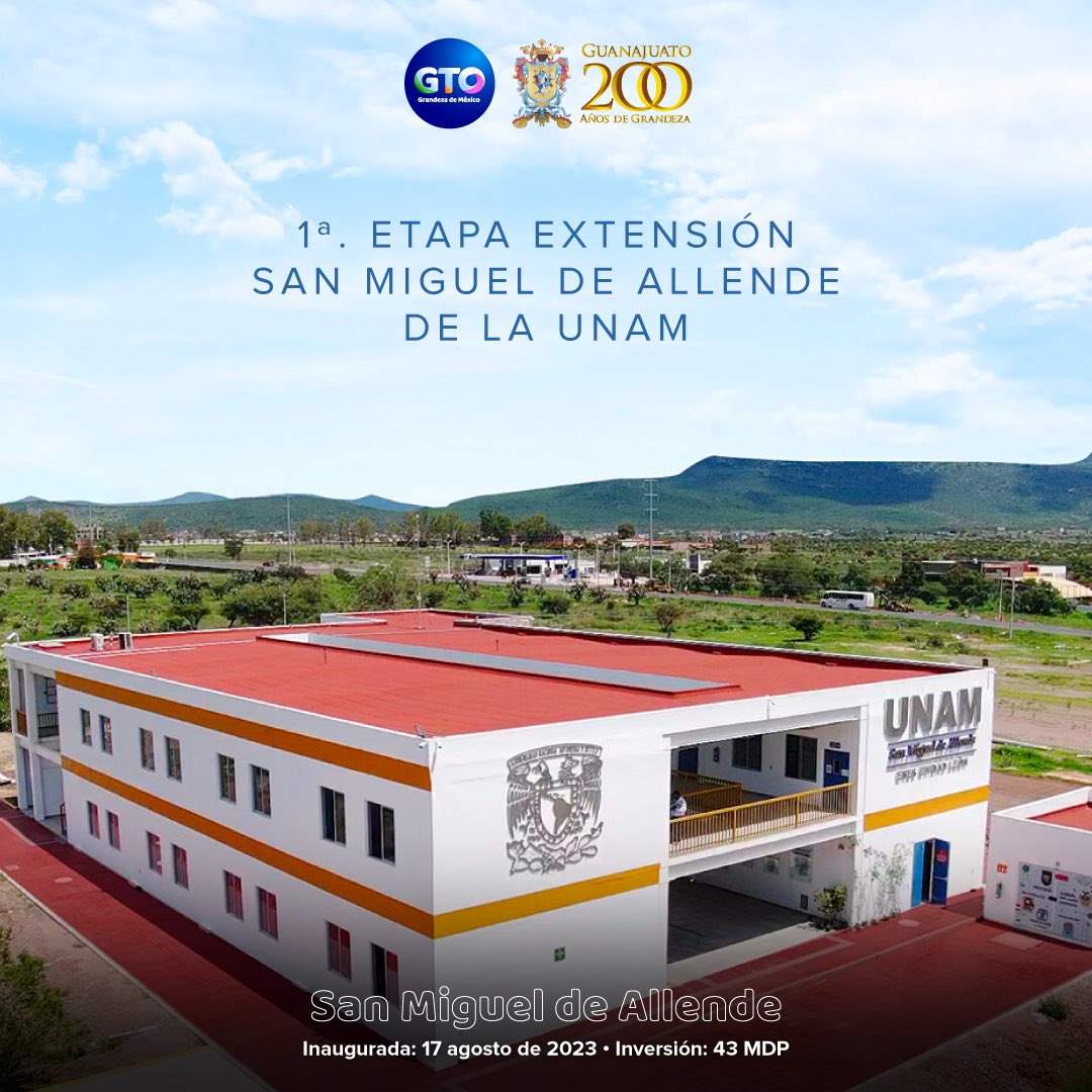 obragobgente's tweet photo. #PostalesSICOM

1ª Etapa de la Extensión de la @UNAMSanMiguel.

#ContigoSí hacemos #ObrasDeGrandeza https://t.co/YR6pUDJOAX