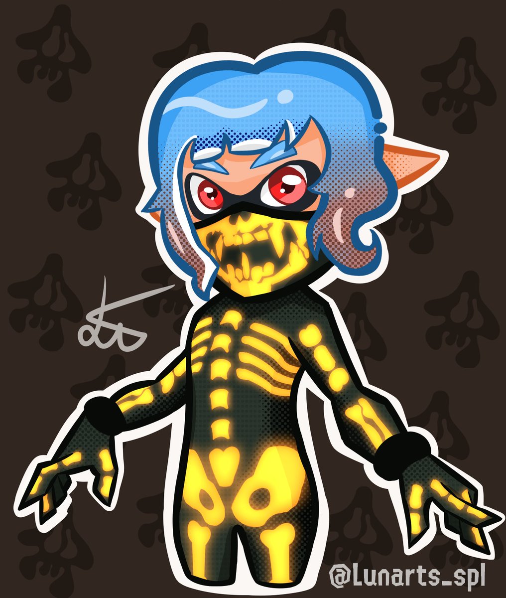 Just in time for spooky day

Massive thanks to <a href="/Lunarts_spl/">Krιs🏳️‍🌈</a> for creating this masterpiece 😍