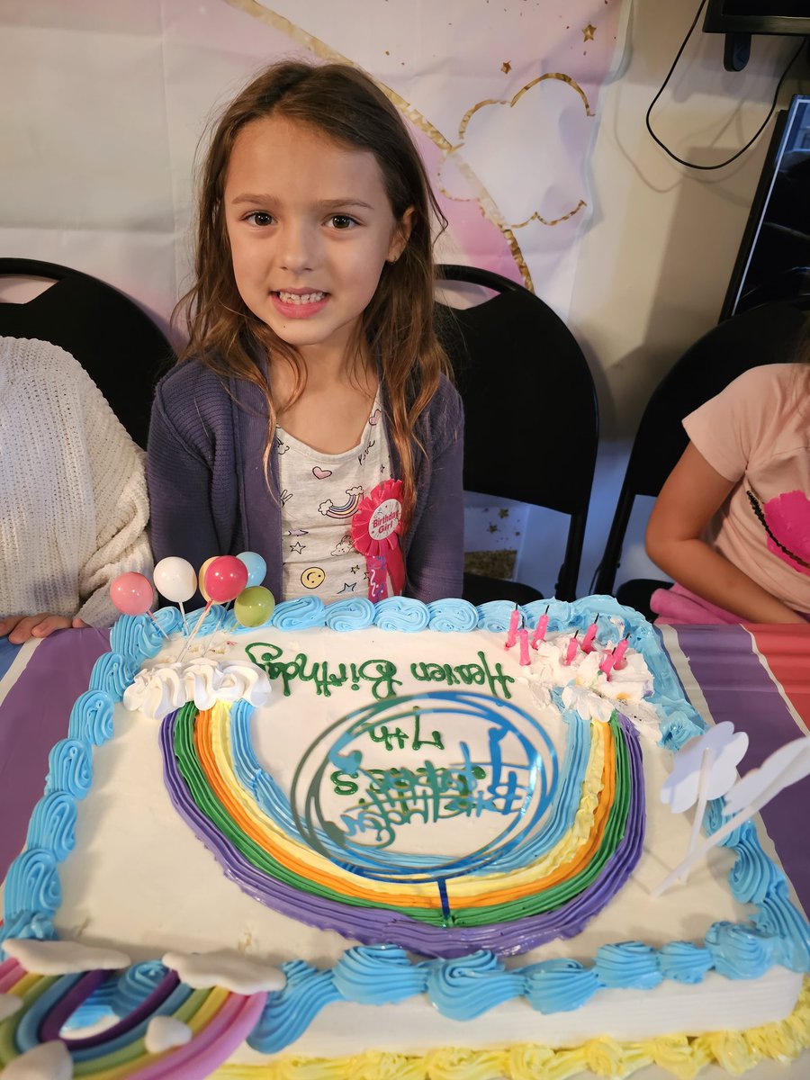 Today was an extra special day!! My sweet girl turned 7!