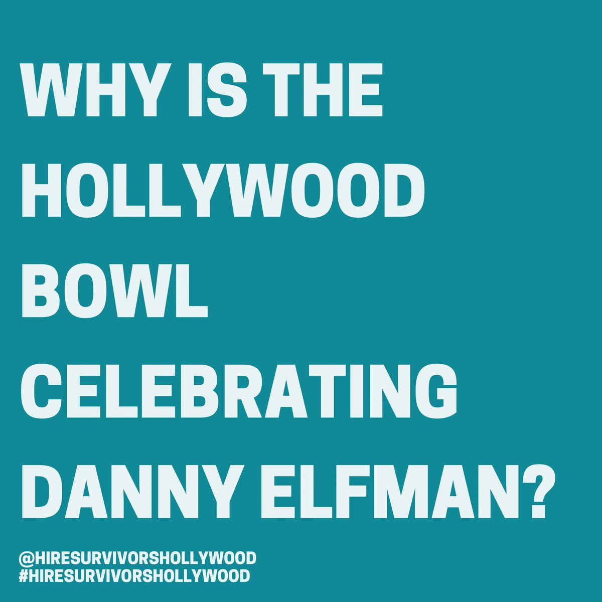 Danny Elfman has recently been in the news due to multiple accusations of sexual violence, resulting in two lawsuits filed between July and October of this year. Yet he is having shows at The Hollywood Bowl starting today Friday Oct 27th through Sunday October 29th.