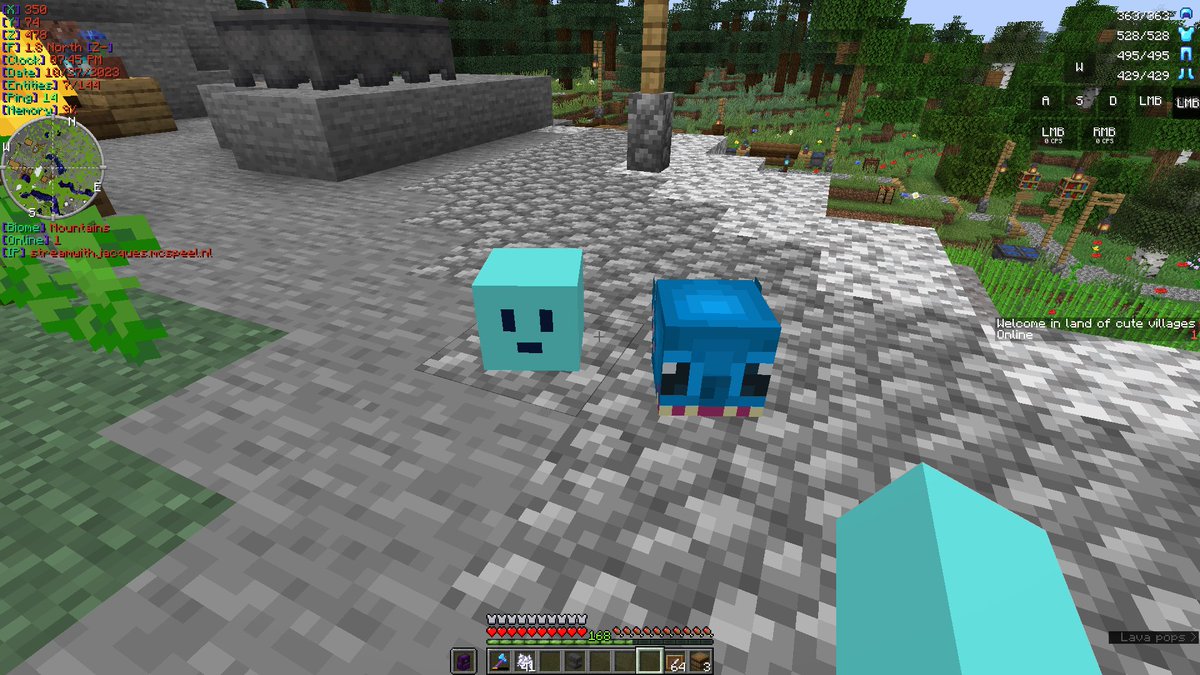 Jacquesblogger2's tweet photo. i added player head data pack, and this head is me and tammomarcel.  maybe for channel points on twitch at 1000 points your minecraft head will enter a special hall of fame. 
#minecraft #minecraftnederland #minecraftnederlands #minecraftnl #streamwithjacques #Groningen #assen #Drenthe #Nederland #Nederlands #twitch #twitchnl #twitchnederland #twitchnederlands