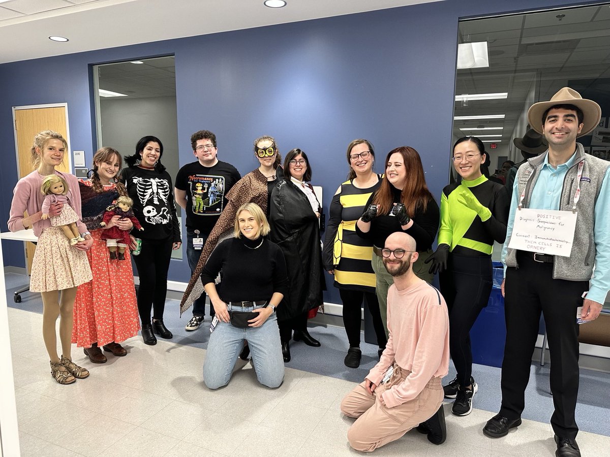 pvhernandezmd's tweet image. Spooky 👻 liver rounds 2023
@wusm_pathology @washupathedu 

Trainees, attendings, PD, APD…
#PathX #path2path #PathMatch2023