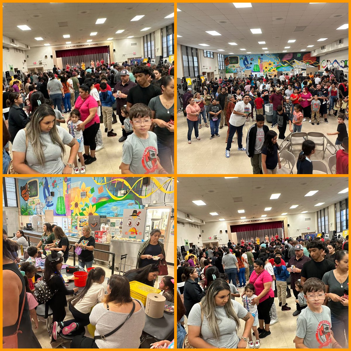 PughRamsHISD's tweet photo. What a great night! Thanks to all of our Pugh families for joining us at our 2023 Fall Festival! Huge shout out to Ms. Paulin our Wraparound Specialist for leading this successful event and making it happen! #FallFestival 
@HoustonISD 
@TeamHISD 
@HISDCentral https://t.co/kk7wqqh2j8