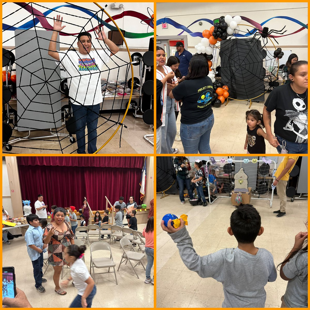 PughRamsHISD's tweet photo. What a great night! Thanks to all of our Pugh families for joining us at our 2023 Fall Festival! Huge shout out to Ms. Paulin our Wraparound Specialist for leading this successful event and making it happen! #FallFestival 
@HoustonISD 
@TeamHISD 
@HISDCentral https://t.co/kk7wqqh2j8