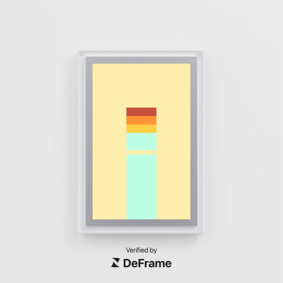 0xbaboon_'s tweet photo. I'm displaying my NFT on DeFrame @deframeofficial.
This @itsnot_demarco's masterpiece - Rectangle Paul fits the frame exactly as it looks - perfect.
Try it now at https://t.co/3QQYjU0lCp. Get a chance to win 100 $USDC and an NFT display frame for FREE.
#DisplayOnDeFrame #IRL https://t.co/bVu79Hbinc