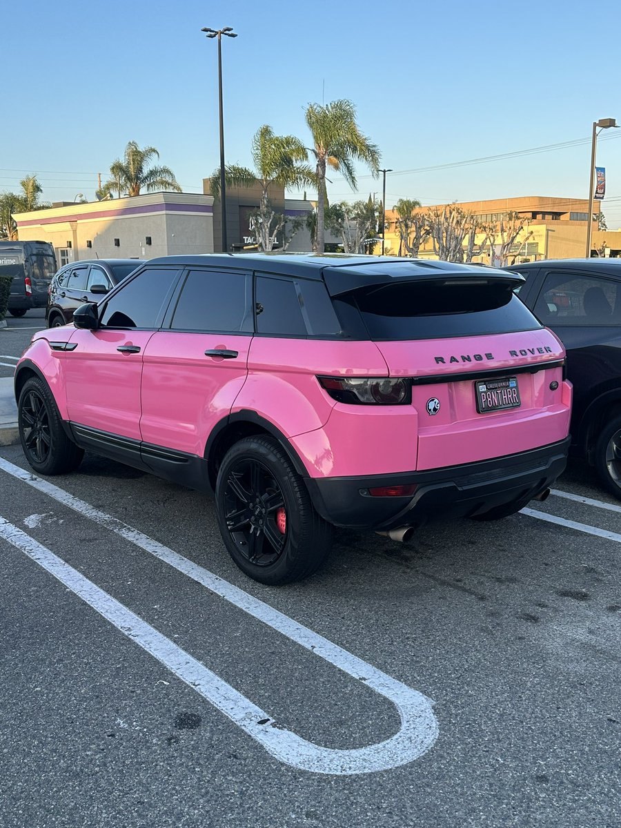 Hot Pink Land Rover 24V Range Rover Vogue Kids Battery Electric Ride