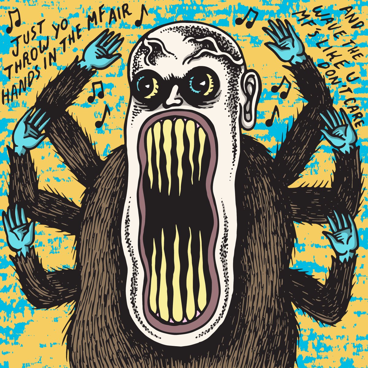 Just throw yo hands in the MF AIR!

Thanks for the amazing support today, monsters!
We have such a fun reveal planned for Halloween 🎃 and are so excited you're all in for the fright. 

These pieces are absolutely insane and we haven't even scratched the surface of the monsters