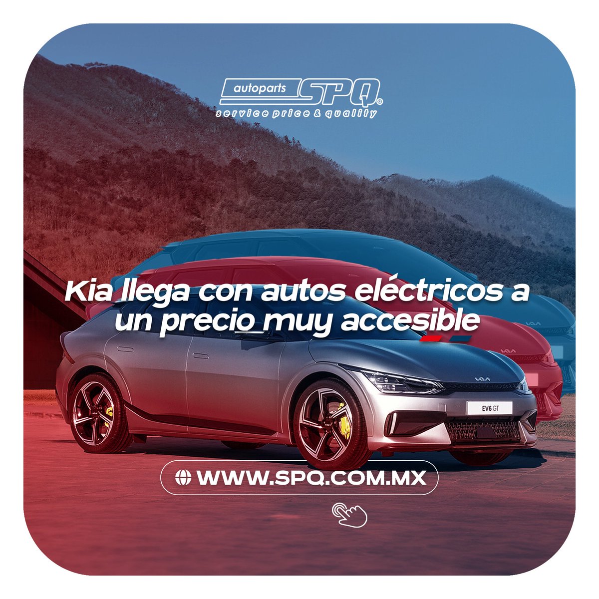 SPQautoparts's tweet photo. Kia está cambiando el juego de los autos eléctricos con precios accesibles en el mercado ⚡🦾 Descubre  como lo están haciendo: https://t.co/jqw89IQ1hJ
#AutosElectricos #CarBlog #BlogSPQ https://t.co/15iNeVzpL2
