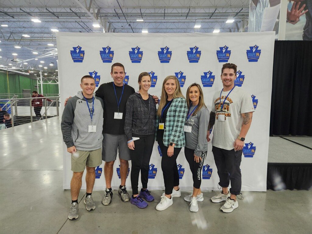 MrCondranPE's tweet photo. Another great @SHAPE_PA state conference with some of the most passionate educators around!
#EmbraceEmpowerExcel https://t.co/1M5JKev17Y