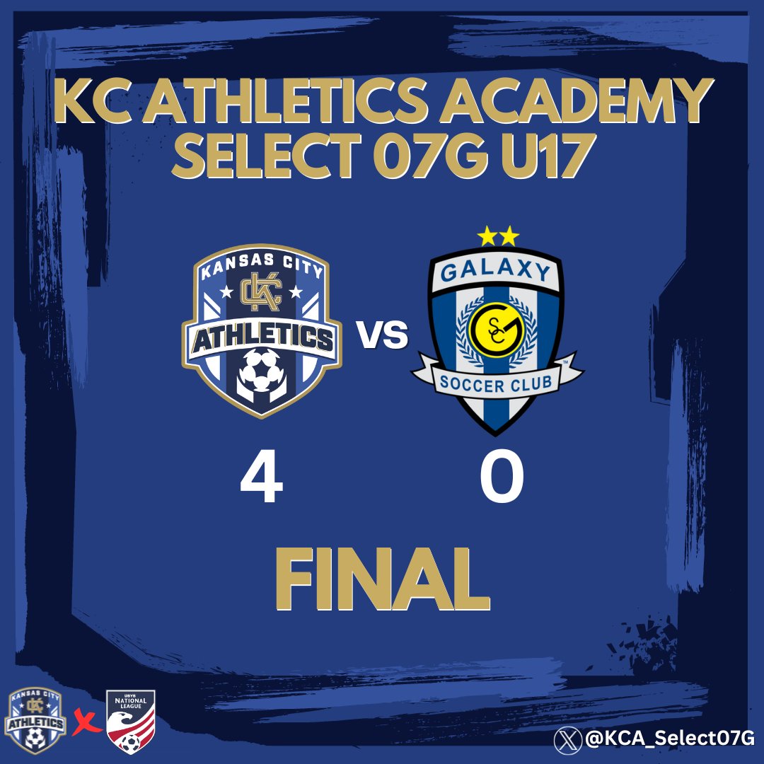 KC Athletics Academy Select 07G NLMC tweet media