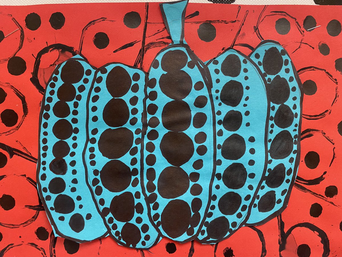 hellomsdey's tweet photo. Japanese Artist, #yayoikusama would be so proud of my 2nd graders. Check out their infinity dots pumpkins. @LearnInHenry @HenryCountyBOE @WoodlandES_HCS #Growingtogether #learninhenry https://t.co/3OUz6Stv8W