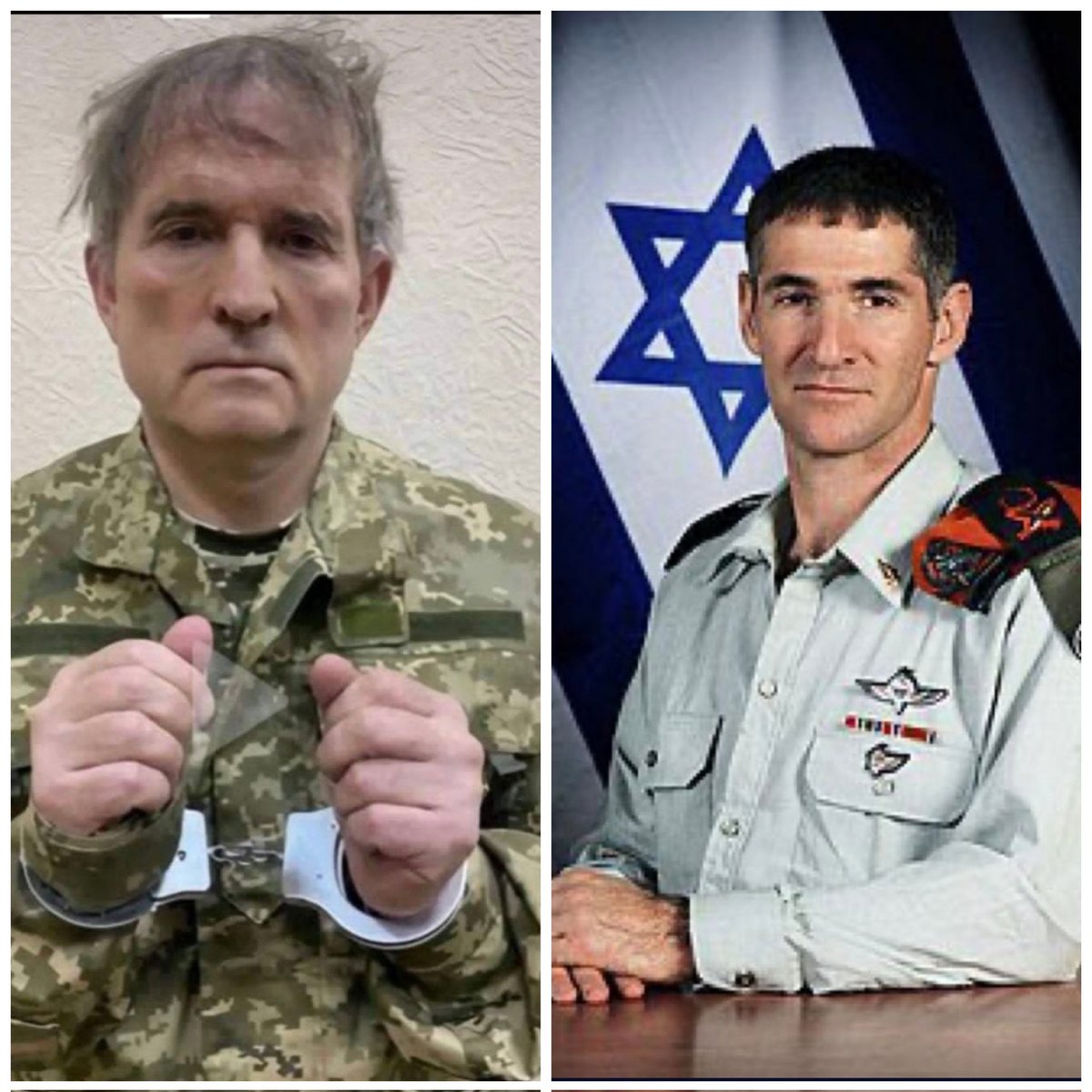 صوره متداولة لوقوع يائير شالام" قائد الهجوم على مخيم البريج في قبضه المقاومة الفلسطينية