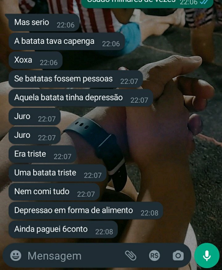 KSandrade_'s tweet photo. Agora não sei se fico triste por ele, ou pela batata https://t.co/xAVDXT8IBZ