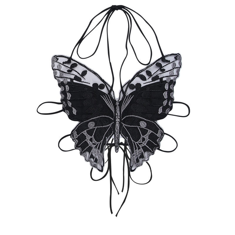 Fairycore Lace Butterfly Backless Camis Y2k Grunge Sexy Bandage Halter Top Mall Gothic Embroidery Crop Festival Outfit

Available for Purchase at euw-shop.myshopify.com/products/fairy…

#clothesforsale #shopsecondhand #salethailand #ltksalealert #shopwithme #shoppingroll #shoppingitaly