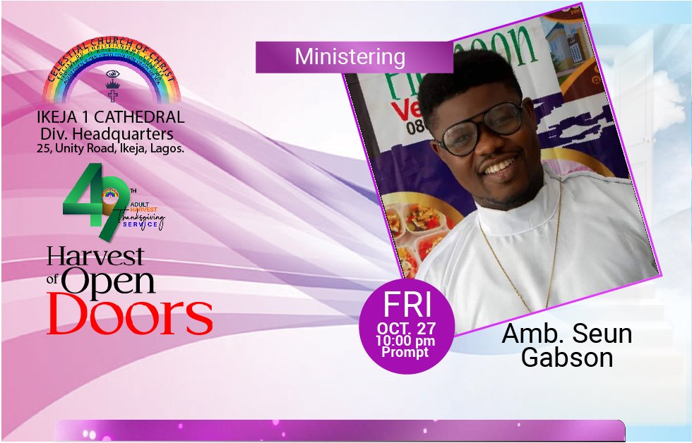 CCCIkeja1's tweet image. Ambassador Seun Gabson and crew ministering for Open doors
#harvestofopendoors #cccworldwide #unityfamily