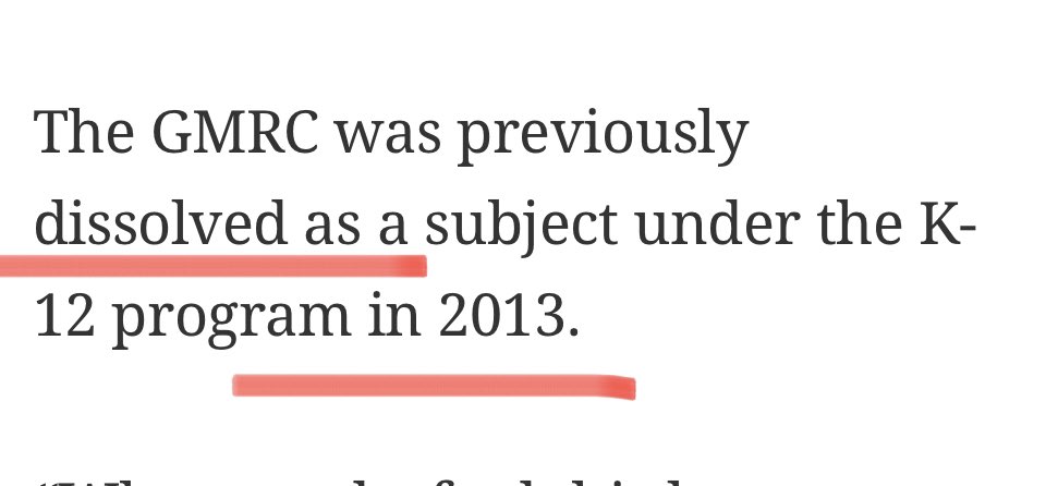 HLingayan's tweet photo. Yung GMRC Classes were dissolved in 2013. Sino presidente nung 2013. 

Tapos ang tatapang ng mga dilawan manisi ng masamang ugali eh yung presidente nila nagpatanggal ng GMRC. Yung presidente niyo walang pake sa good manners &amp; right conduct. 😂😂😂😂😂

https://t.co/hyU9V4iqPk https://t.co/ON2rNzWqTD