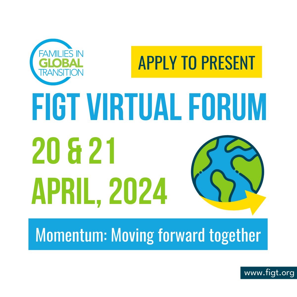 Weekends are usually a good time to put pen to paper. Have you applied to present at the 2024 #FIGT Forum? Don't miss your opportunity, applications close on 31 October. figt.org/Apply_to_prese…