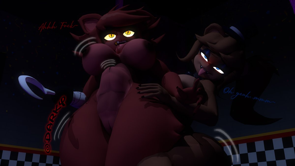 DarkyTheRabbit's tweet photo. [~REST~]

After a hard day at work ❤️🤎 ~   

models by : @CryptiaCurves

#FNAF #Frenni #fexa #futa #nsfw #fnafnsfw #fazclaire #NSFW https://t.co/hhHLi59MAc
