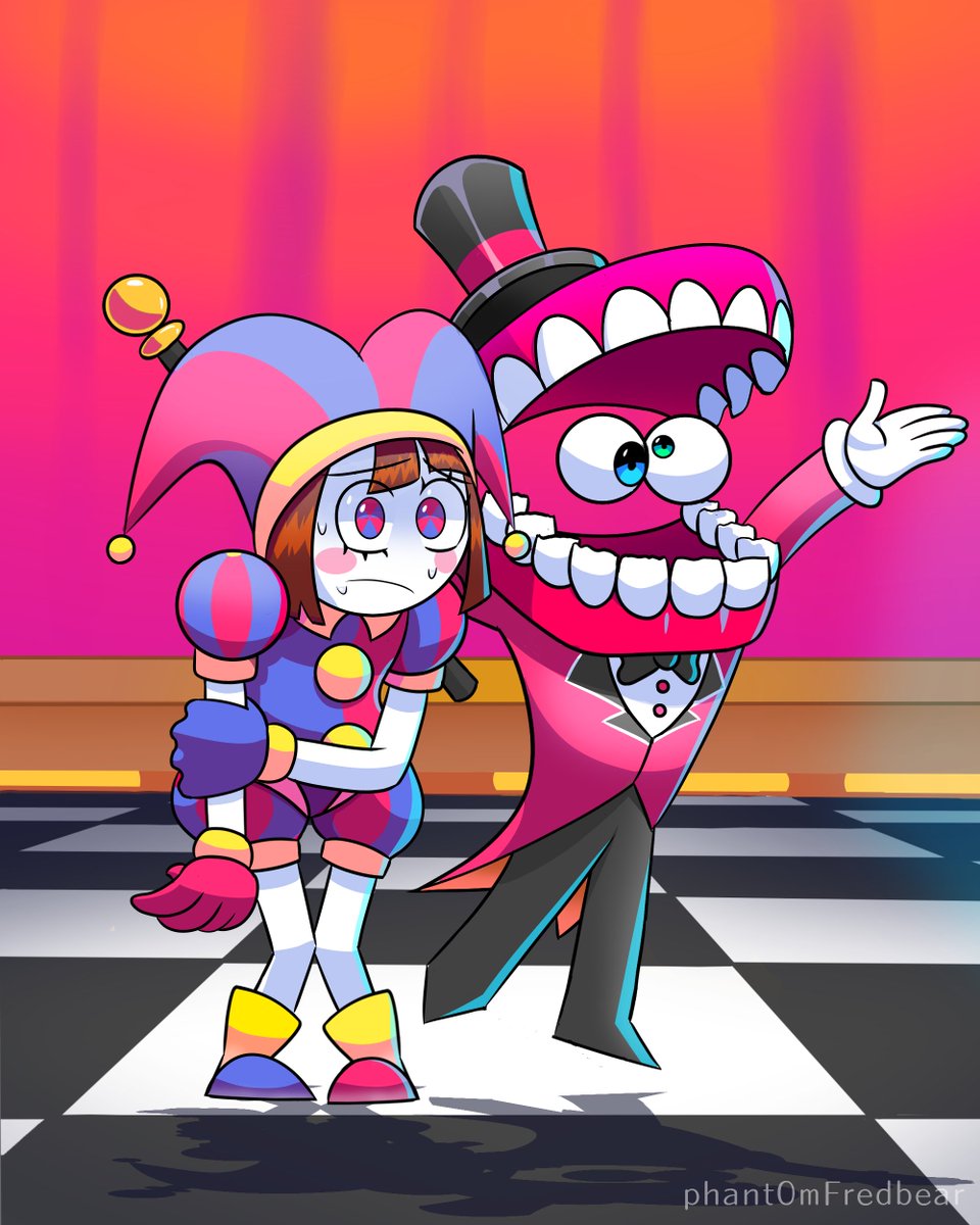 PhantomFredbea3's tweet photo. Pomni y Caine
.
. 
. 
#theamazingdigitalcircus #TADC  #Pomni #fanart #Webseries #theamazingdigitalcircusfanart #art #ilustration #digitalart #art #digitaldrawing https://t.co/82oFlnkROQ