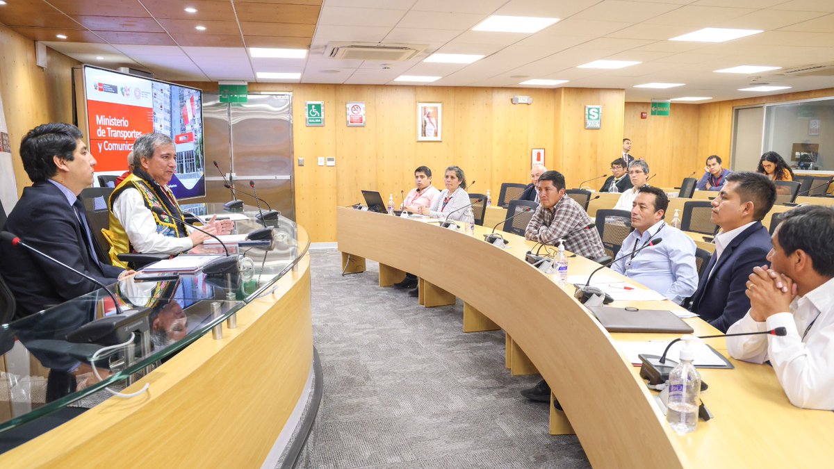 Ministerio de Transportes y Comunicaciones tweet media