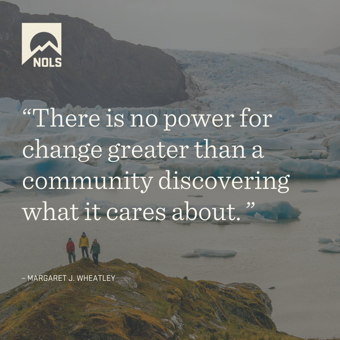 Nature is worth experiencing - and protecting. Leadership is worth forging - and revamping. Community is worth fostering - and sharing. What do you most deeply care about? Photo Credit: Oscar Manguy #SparkChange #NOLSedu