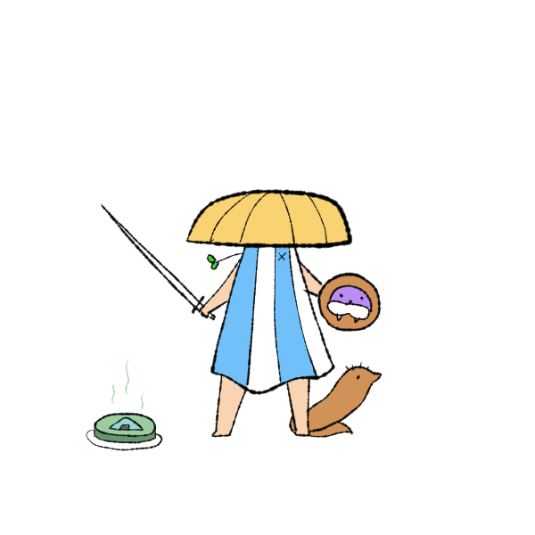 「fishing rod standing」 illustration images(Latest)