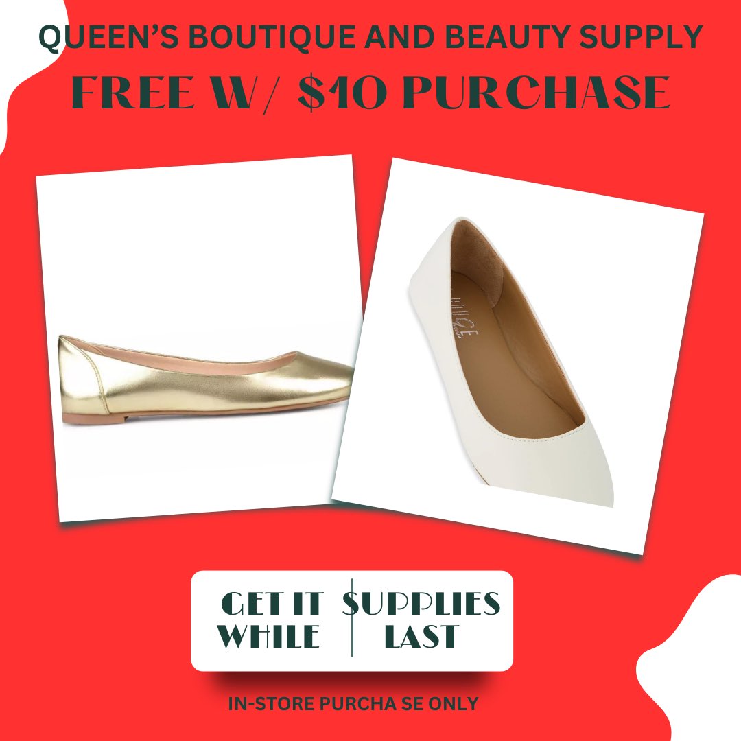QueensBBS19's tweet photo. Free free free. Free Candy shoes with a $10 purchase https://t.co/H6zwHYax2a