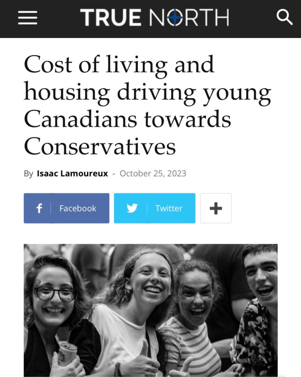 Cost of living and housing driving young Canadians towards Conservatives

tnc.news/2023/10/25/cos…