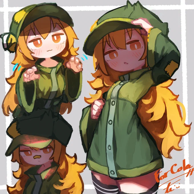 リクエストありがとうございました～! #Skeb #Commission 