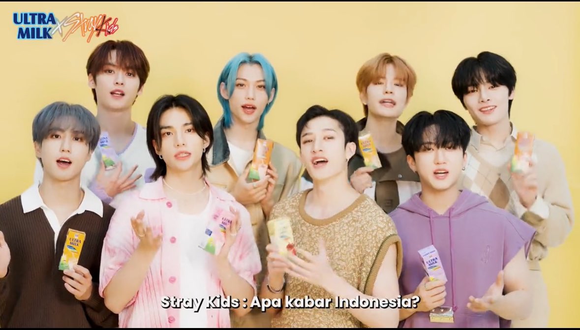 rizkyrais's tweet photo. SKZ! #UltraMilkXStrayKids https://t.co/JogjDYqDqF