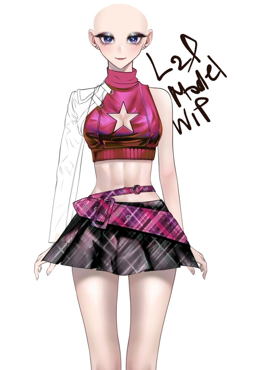 Working on my new model💌 #Live2D依頼 #Live2dCommissions #Vtuber