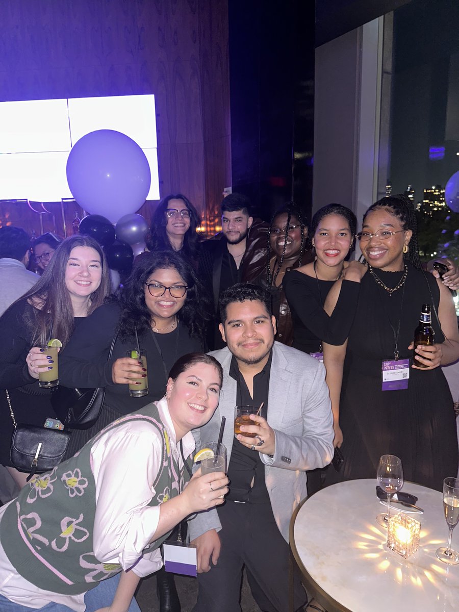 NYUAlumni's tweet photo. The sun is setting on Day 2 of #NYUAlumniWeekend and there’s no place we’d rather be than here at @ascentloungeny to celebrate the classes of the last decade! @nyurecentalumni
Tomorrow will be action-packed! For #NYUAlumni joining us on Saturday, be sure to stop by the 2nd floor of the Kimmel Center to check in starting at 8:00 AM!