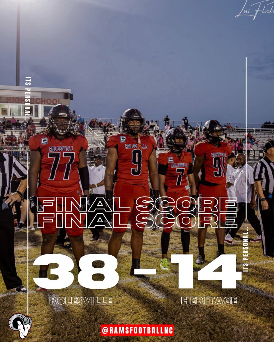 RamsFootballNC's tweet image. FINAL!! CONFERENCE CHAMPS!! 🐏🐏 #itspersonal