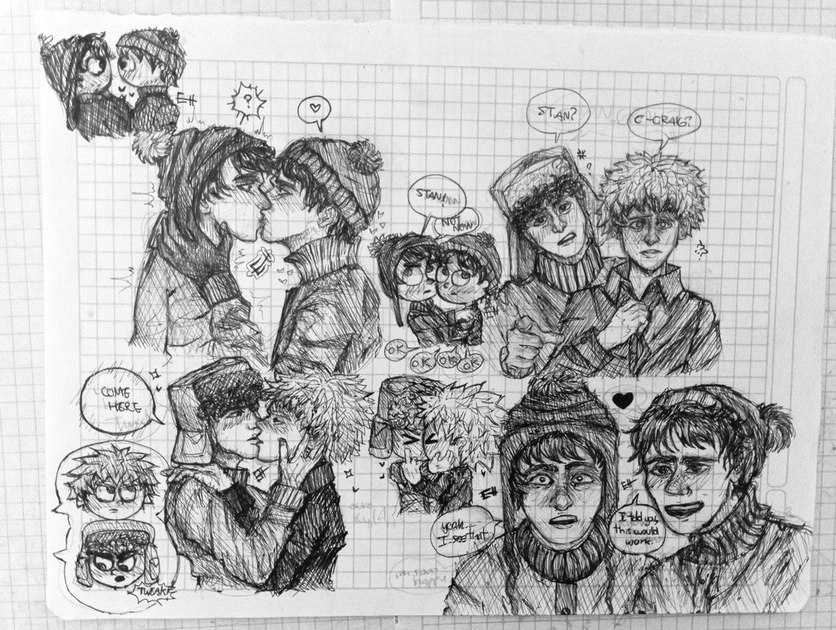 Elotte34's tweet photo. Lit
#spstaig #SouthPark #southparkfanart #CraigTucker #craig_tucker #spcraig #spstan #stanmarsh #stan_marsh #craigxstan #tweak #sptweak #KyleBroflovski #spkyle https://t.co/9FSUxMx7Tk