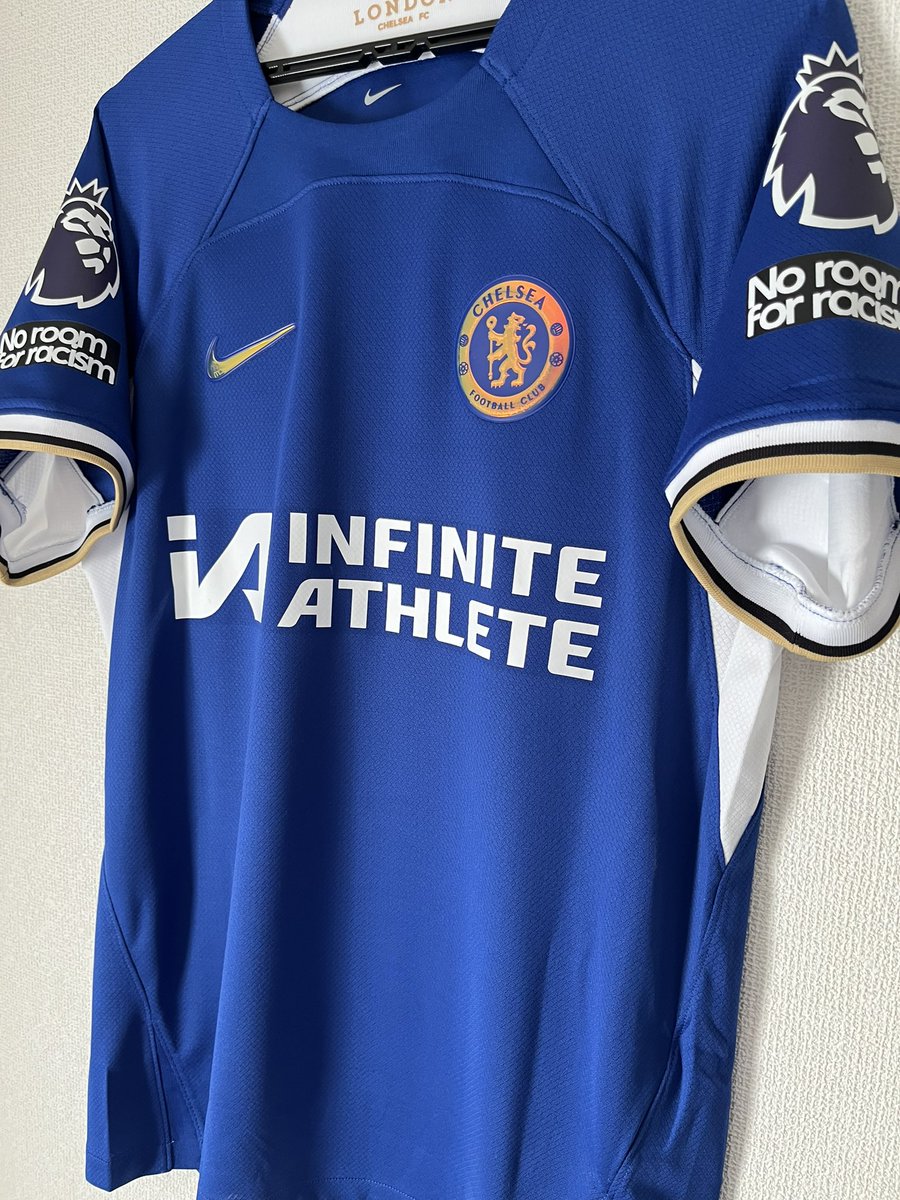 toyohiro85's tweet photo. @fcFA_JAPAN FCFAさんで注文した今シーズンのチェルシーユニフォーム！
今年はコナーギャラガー！！
フロントスポンサー入りが発売してくれてありがたい

FCFAさん、ありがとうございます！！
#チェルシーFC https://t.co/LLbftUqigv
