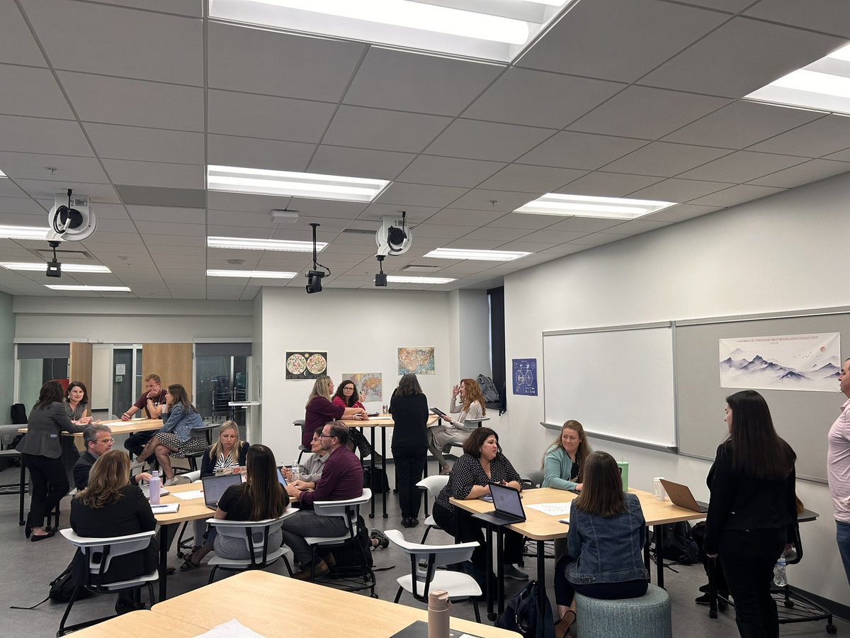 MrDippold's tweet photo. ‘Strengthening the Continuum’ panel and Affinity meetings provided opportunities for participants to share best practices and work collaboratively to tackle problems of practice at the inaugural FCCPS IB Conference! #oneIB @IB_in_FCCPS https://t.co/Xz9FnOVJdt