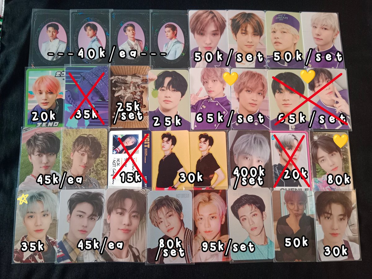 winjren1323's tweet photo. wts || want to sale aab nct 
TAKE ALL ONLY‼️ 

- price exc packing
- 💛 pair 1 pc
- keep event with dp
- sharing allowed ✅
📍Jateng

tags. wts pc jaemin jeno taeyong doyoung jaehyun nct 127 dream hotsa crazy boring helfut dad2 ridin stiker neozone jewel chenle tc sg22 https://t.co/gH2nZv6cPb