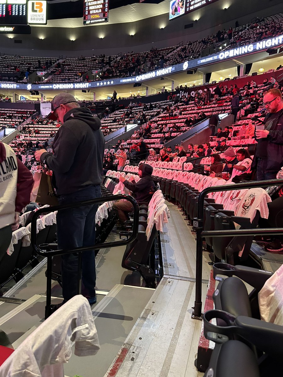 Opening night t-shirts #RipCity