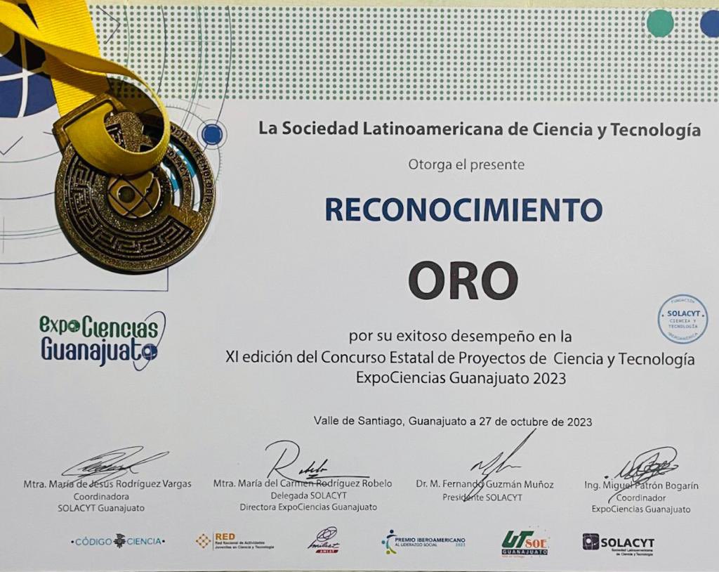 CECyTEG con innovación inclusiva se lleva El Oro. 🦾♿️🥇

Alumnos del Cecyte Guanajuato plantel Pueblo Nuevo ganan su pase 🎟️ al nacional en Sonora gracias a su proyecto CAS 2.0 en la feria anual ExpoCiencias Guanajuato 2023. 👩‍🔬🤖🧪

#CECyTEGuanajuato    
#ElMejorSistemaEducativo