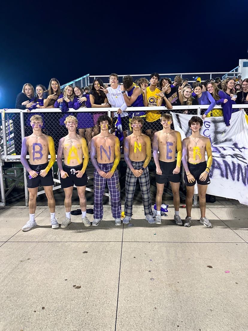 GCHS Student Section tweet media