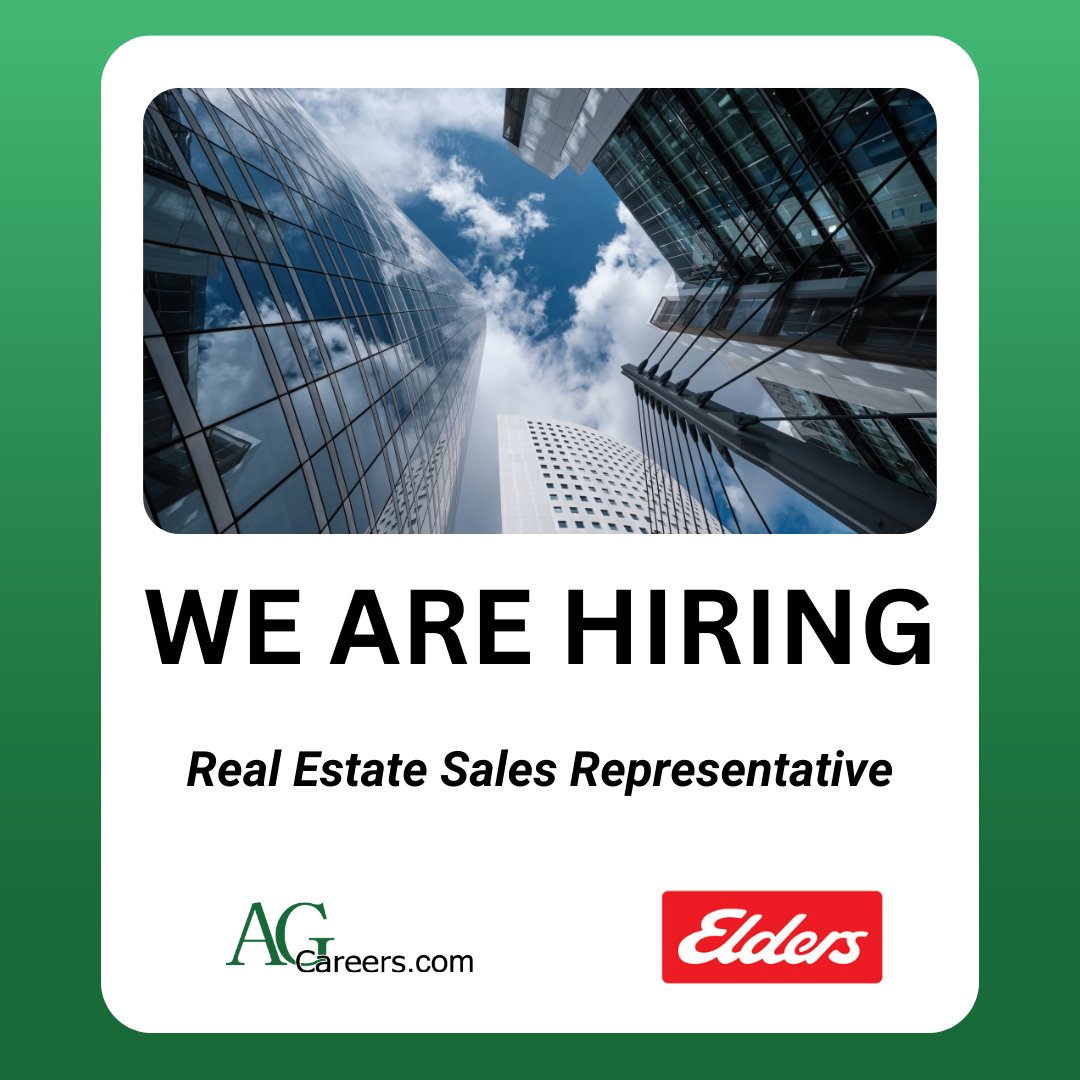 AgCareersOz's tweet image. .@EldersLimited is #hiring a Real Estate Sales Representative is #Rockingham!

This role will involve ensuring personal compliance with all professional standards and reporting requirements.

Apply TODAY on AgCareers: ow.ly/oiLa50PZ4qk