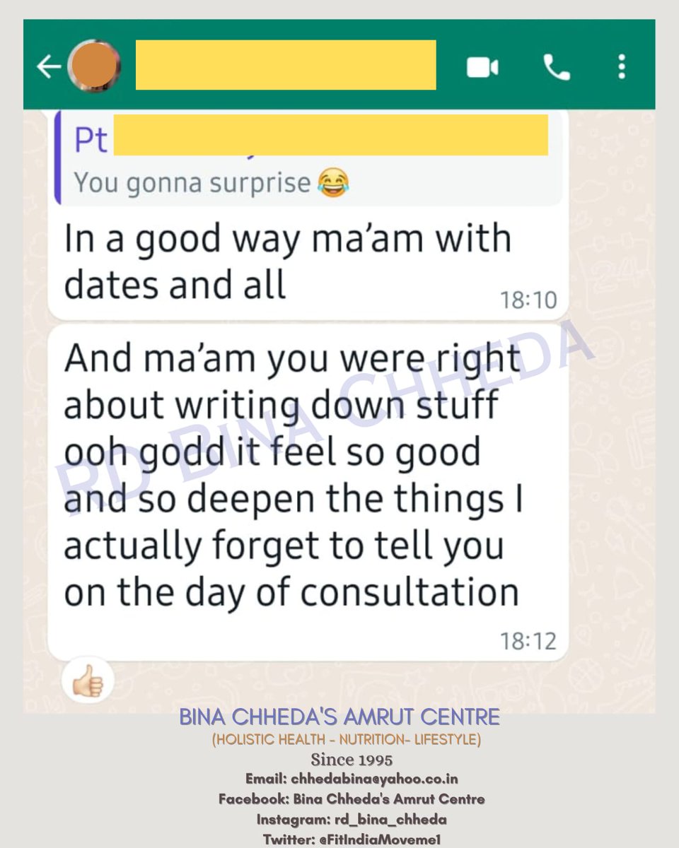 FitIndiaMoveme1's tweet photo. Power of #Journaling to get the best out of #diet #consultation

Do it, to feel/ experience it

#health #fitness #lifestyle #dietconsultation #consultationtips #dietitian #nutritionist #dietitiannearme #valueformoney #valuefortime

#binachhedasamrutcentre https://t.co/W5j3telaOr